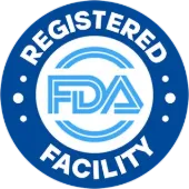 FDA Registered Facility Badge